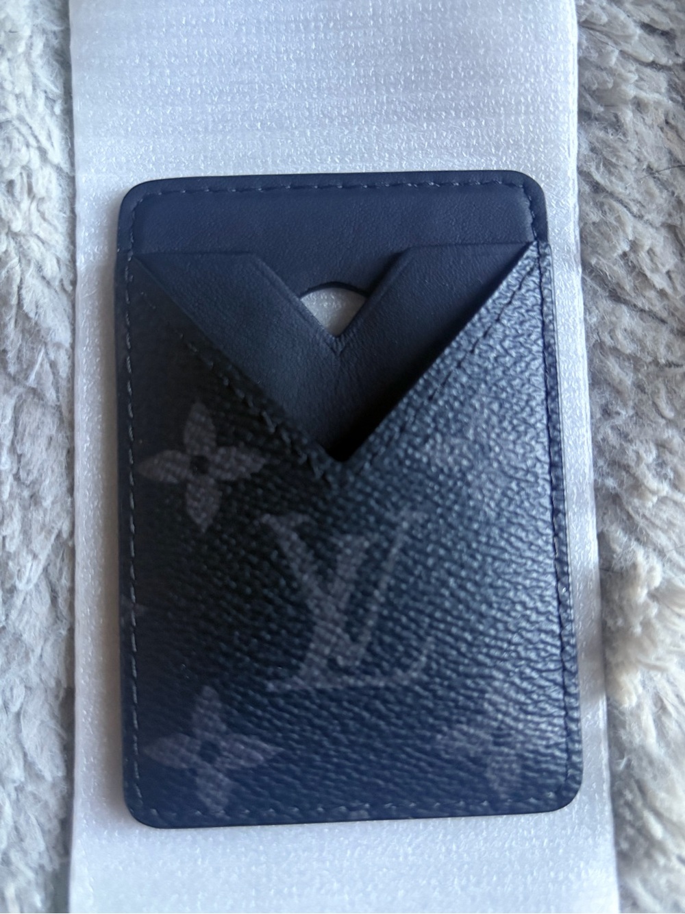 Louis Vuitton Black Monogram Card Holder